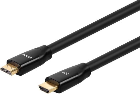 كابل HDMI عالي السرعة معتمد من Monoprice 4K - 4K60 هرتز و18 جيجابت في الثانية HDR VW-1 بتصنيف 30 قدمًا أسود in Kuwait