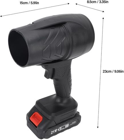 Powerful Air Duster, Electric Air Blower Duster 1 Hour on High Wind, 6 Hours on Low Wind Quiet Operating Dust Blower for Small Spaces and Tight Corners in Kuwait