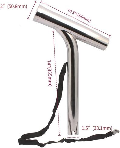 Rod Holder Outrigger for Fishing Marine Grade Stainless Steel (2 Pack) in Kuwait