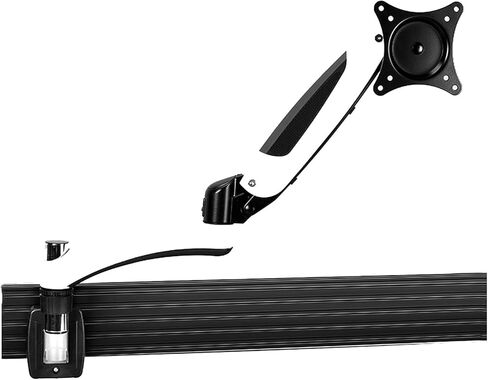 Single Monitor Arm Wall Mount Bracket for 15" 27" Monitors Heavy Duty Aluminum Alloy Gas Spring Arm Stand Holds Up to 17.6Lbs,B-A in Kuwait