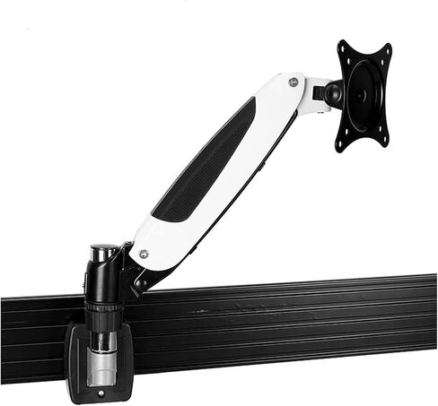 Single Monitor Arm Wall Mount Bracket for 15" 27" Monitors Heavy Duty Aluminum Alloy Gas Spring Arm Stand Holds Up to 17.6Lbs,B-A in Saudi Arabia