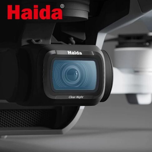 Haida NanoPro Clear-Night Filter Compatible with DJI Mavic AIR2 - HD Nano Optical Glass, Reduce Light Pollution, Waterproof Scratch-Resistant in Kuwait