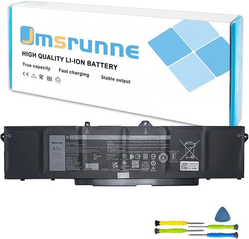 9JRV0 استبدال بطارية الكمبيوتر المحمول Dell Precision 3571 3561 / Alienware m17 R5 AMD/Latitude 5521 5531 Series Laptop 0P3TJ 00P3TJ 05RGW R05P0 0R05P0 11.4V in Kuwait