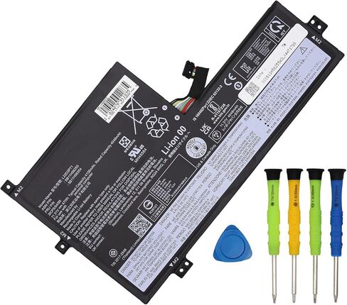 استبدال بطارية L22B3PG0 L22D3P71 لجهاز Lenovo 100e 300e 500e Yoga Chromebook Gen 4 IdeaPad Flex 3 Chrome 12IAN8 IdeaPad Slim 3 Chrome 14M868 Series بطارية كمبيوتر محمول L22M3P71 L22D3PG0 47Wh in Kuwait
