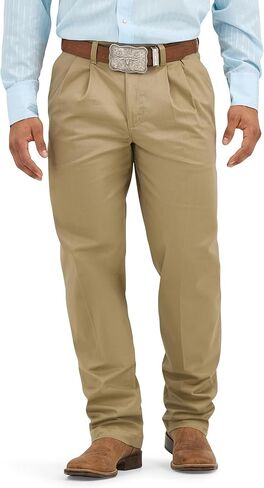 Wrangler Men's Pleated Front Casual Pant in Saudi Arabia