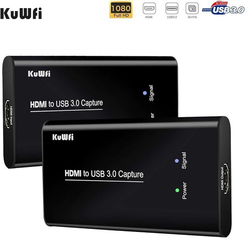 KuWFi Bundle of 2-Pack 300Mbps Wireless Bridge and HDMI to USB3.0 Audio Video Capture Cards in Kuwait