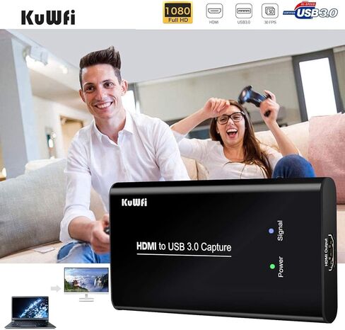 KuWFi Bundle of 2-Pack 300Mbps Wireless Bridge and HDMI to USB3.0 Audio Video Capture Cards in Kuwait