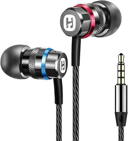 HIFI WALKER A2, Earbuds Wired HD Stereo in-Ear Headphones, Noise Canceling HiFi Sound Earphones 3.5mm Jack for Android Phones,iPad,iPod,Computers, MP3 Player(NO Mic) in Saudi Arabia