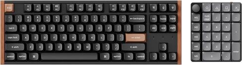 Keychron K8 HE TKL سماعة لاسلكية تعمل بالبلوتوث 2.4G سلكية وضع ثلاثي قابل للتبديل السريع لوحة مفاتيح بتأثير القاعة K0 Max لوحة أرقام لاسلكية منخفضة المستوى in Kuwait