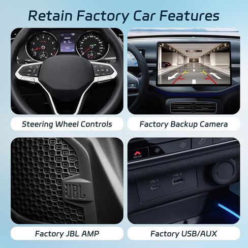 NHOPEEW Radio Wiring Harness Adapter Connector Compatible with Toyota RAV4 Camry Fortuner Hilux Corolla Venza - Radio Harness Car with Canbus + Original USB Cable in Kuwait