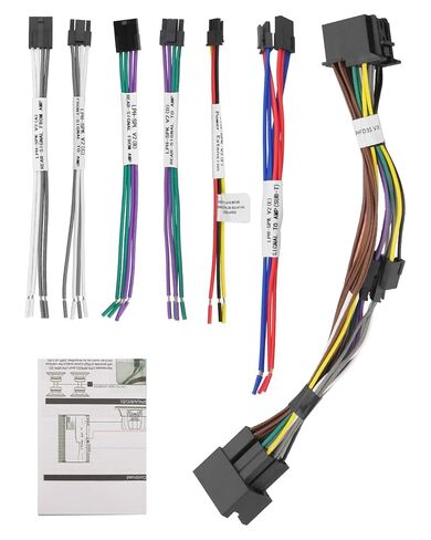 Advanced Audio Integration T-Harness Fit for Ford Non-Amplified Vehicles 2018-2023, Replace LPHFD31 in Kuwait