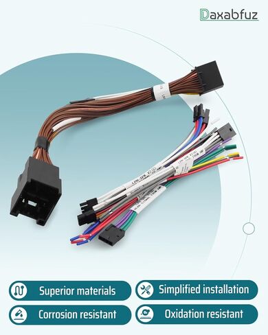 Advanced Audio Integration T-Harness Fit for Ford Non-Amplified Vehicles 2018-2023, Replace LPHFD31 in Kuwait