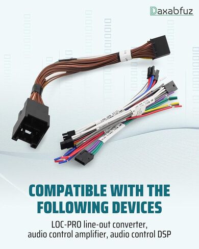 Advanced Audio Integration T-Harness Fit for Ford Non-Amplified Vehicles 2018-2023, Replace LPHFD31 in Kuwait