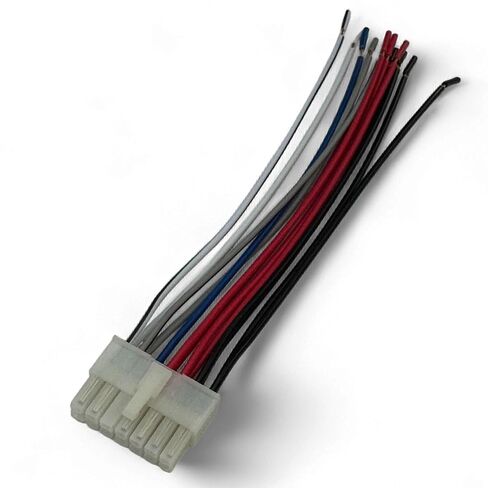 14 Pin Power Speaker Input Wire Harness for Alpine PWE-S8 8 inch Car Audio Compact Powered Subwoofer Build in Amplifier Auto Repair Wiring in Kuwait