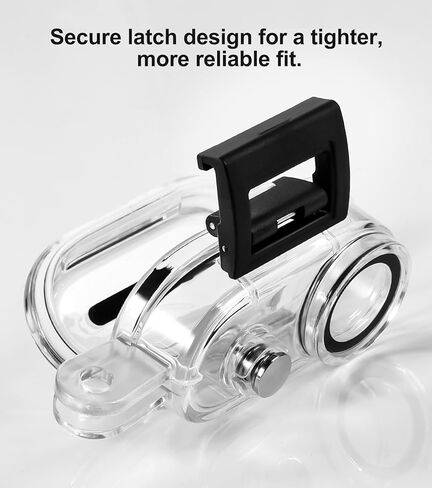 40M Waterproof Dive Housing Compatible with Insta360 GO 3S/GO 3, Underwater Protective Case with Mount for Snorkeling Diving in Kuwait