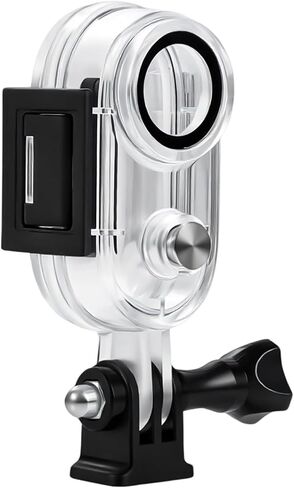 40M Waterproof Dive Housing Compatible with Insta360 GO 3S/GO 3, Underwater Protective Case with Mount for Snorkeling Diving in Kuwait