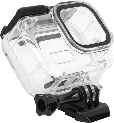 Waterproof Camera Diving Case Cover, Protective Housing Shell for Hero8, Transparent Acrylic - 60M Deep Water, Durable Cushion Padding, Underwater Adventure in Kuwait