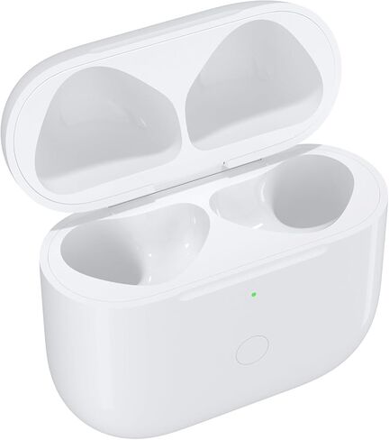 حافظة شحن لاسلكية بديلة متوافقة مع AirPods الجيل الرابع، حافظة بديلة لشاحن AirPods 4 مع زر مزامنة بلوتوث، بدون سماعات أذن (منفذ USB -C فقط) in Kuwait