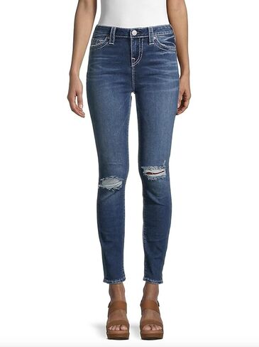 True Religion Women's Halle High Rise Skinny Fit Jean in Kuwait