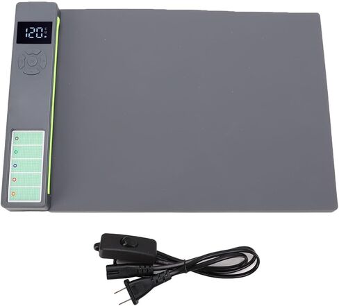 EBTOOLS LCD Screen Separator Heating Pad, Adjustable Temperature 30-135 with Magnet Storage and Dust Detection Light for Smartphone Tablet Below 16in (US) in Kuwait