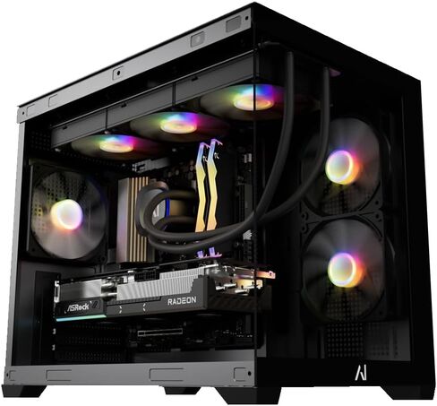 AMD Ultimate Budget Gaming PC - RX 9070 XT 16GB | Ryzen 7 7800X3D 4.2 GHz (5 GHz Turbo Boost) | 32GB DDR5 6000MHz | 1TB Gen4 SSD | 850W Gold | ARGB | Wi-Fi + BT | Win 11 in Kuwait