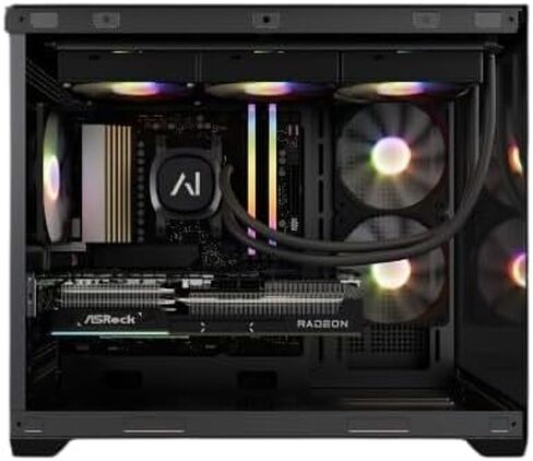 AMD Ultimate Budget Gaming PC - RX 9070 XT 16GB | Ryzen 7 7800X3D 4.2 GHz (5 GHz Turbo Boost) | 32GB DDR5 6000MHz | 1TB Gen4 SSD | 850W Gold | ARGB | Wi-Fi + BT | Win 11 in Kuwait