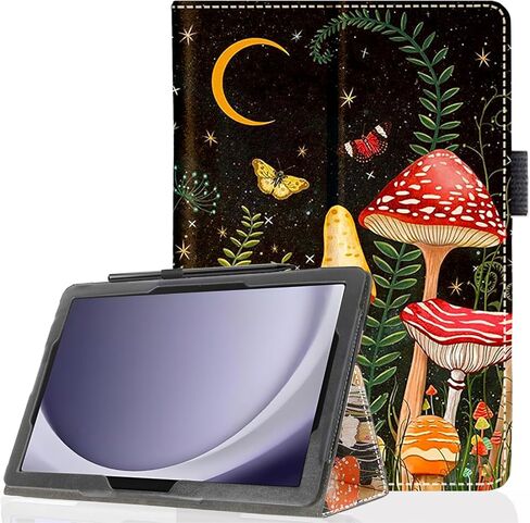 Case for Samsung Galaxy Tab A11+/A9+ Plus 5G 11 Inch 2025/2023 Model, Premium PU Leather Slim Fit Smart Stand Cover with Auto Wake/Sleep,Butterfly 01 in Saudi Arabia