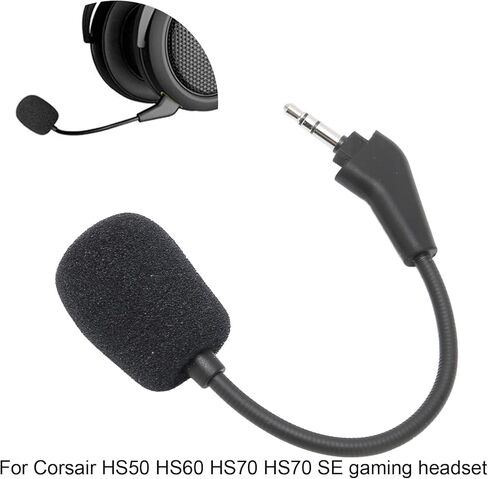 ميكروفون سماعة رأس للألعاب Yosoo Health Gear، ميكروفون بديل لإلغاء الضوضاء لجهاز SE على جهاز الكمبيوتر in Kuwait