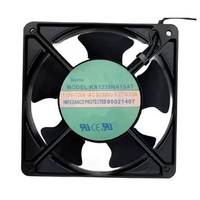 مروحة KA1238HA1SAT 120 مم 110/120VAC 0.12/0.11A 50/60 هرتز 120X120X38mm مروحة تبريد بسلكين in Kuwait