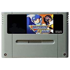 Samrad 16Bit Games Mega Man & Bass PAL EUR Version English Translation (Gray) in Kuwait