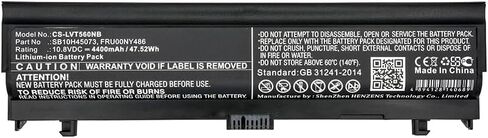 Replacement Battery for Lenov'o 00NY486,00NY488,00NY489,FRU00NY486,FRU00NY488,FRU00NY489,SB10H45071,SB10H45073,SB10H45074,4400mAh in Kuwait