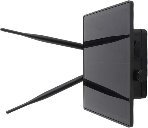 EBTOOLS LoRa Solar Repeater Node with High Efficiency Panel for Communication, Outdoor Use, Monocrystalline Silicon, 17.5x17.5x4.1cm in Kuwait