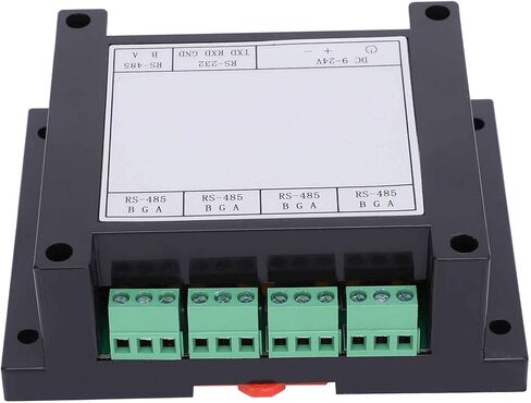 GLOGLOW Nan Isolated Inrial Grade 4 Channel RS485 Hub Repeater, Photoelectric Isolation, Reliable Signal Splitter for Industrial Applications Electrical Auxiliary Materials in Kuwait