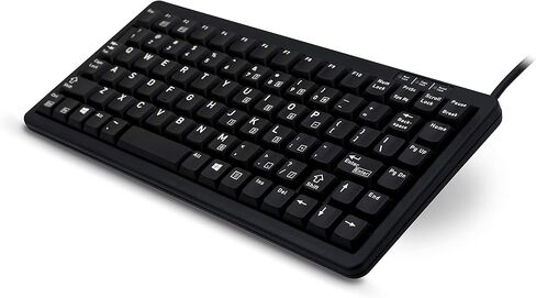 Cherry G84-4100LCAUS-2 لوحة مفاتيح سلكية مدمجة - PS/2، USB، أسود (متجدد) in Kuwait
