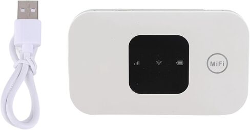 كمبيوتر محمول محمول عالي السرعة واي فاي للهاتف المكتبي، نقطة وصول واي فاي متنقلة 4G مع بطارية 2100 مللي أمبير، سهل التشغيل، 10 مستخدمين داعمين in Kuwait