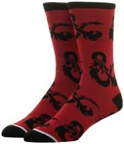 Bioworld Dungeons and Dragons Crew Socks for Men in Saudi Arabia