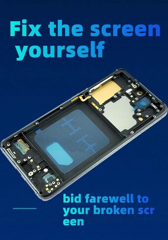 لاستبدال شاشة Samsung Galaxy S21 لاستبدال شاشة Samsung S21 4G / 5G مع إطار SM-G991U1 SM-G991A SM-G991W SM-G991B/DS SM-G991N شاشة LCD تعمل باللمس in Kuwait