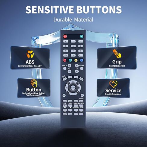 جهاز تحكم عن بعد بديل متوافق مع مجموعة Norcent 24 بوصة و32 بوصة LED HD TV DVD Combo N24-D1 وN32-D1 in Kuwait