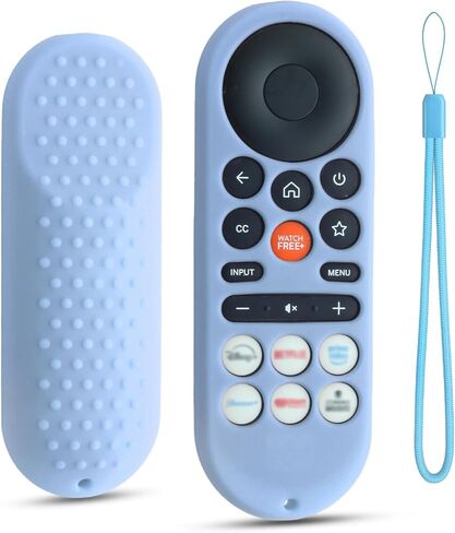 غطاء سيليكون لجهاز التحكم عن بعد للتلفزيون الذكي VIZIO XRT281، غطاء حماية بديل لجهاز onn 43 بوصة فئة 1080P FHD بواسطة جهاز التحكم عن بعد للتلفزيون الذكي VIZIO (أخضر متوهج) in Kuwait
