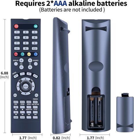 جهاز تحكم عن بعد بديل متوافق مع مجموعة Norcent 24 بوصة و32 بوصة LED HD TV DVD Combo N24-D1 وN32-D1 in Kuwait