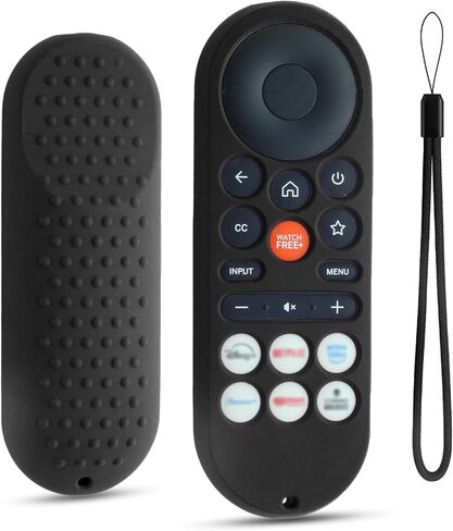 غطاء سيليكون لجهاز التحكم عن بعد للتلفزيون الذكي VIZIO XRT281، غطاء حماية بديل لجهاز onn 43 بوصة فئة 1080P FHD بواسطة جهاز التحكم عن بعد للتلفزيون الذكي VIZIO (أخضر متوهج) in Kuwait