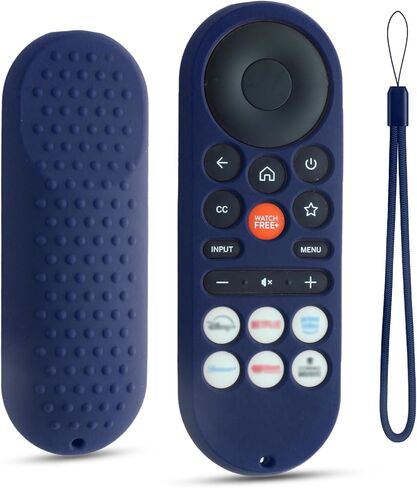 غطاء سيليكون لجهاز التحكم عن بعد للتلفزيون الذكي VIZIO XRT281، غطاء حماية بديل لجهاز onn 43 بوصة فئة 1080P FHD بواسطة جهاز التحكم عن بعد للتلفزيون الذكي VIZIO (أخضر متوهج) in Kuwait