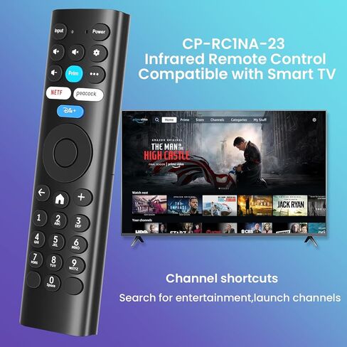 (مجموعة من 2) جهاز تحكم عن بعد بديل لتلفزيون بايونير Xumo CP-RC1NA-23 PN43-751-24U PN50-751-24U PN55-751-24U PN65-751-24U (بدون وظيفة صوت) in Kuwait