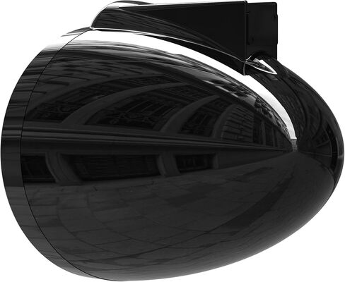 Wet Sounds ICON 8-B FC SA V2 - Black ICON8 - ICON Series 8" Coaxial Tower Speakers, Pair with Silver Aluminum Fixed Clamps (Pair) in Kuwait