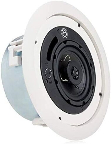 AtlasIED 4" Shallow Mount Coaxial in-Ceiling Speaker with 16-Watt 70/100V Transformer in Kuwait