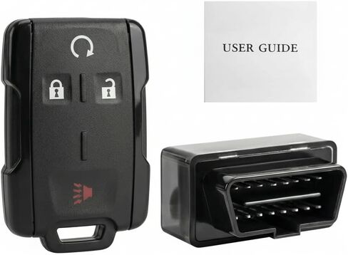 مجموعة استبدال البدء عن بعد للدخول بدون مفتاح DIY متوافقة مع Chevy Silverado GMC Sierra 1500 2500 3500 2014-2020، كولورادو كانيون 2015-2020، تاهو سوبربان يوكون، معرف لجنة الاتصالات الفيدرالية: M3N32337100 in Kuwait
