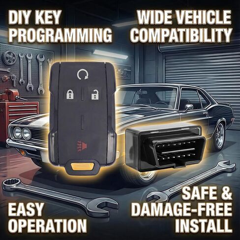 مجموعة استبدال البدء عن بعد للدخول بدون مفتاح DIY متوافقة مع Chevy Silverado GMC Sierra 1500 2500 3500 2014-2020، كولورادو كانيون 2015-2020، تاهو سوبربان يوكون، معرف لجنة الاتصالات الفيدرالية: M3N32337100 in Kuwait