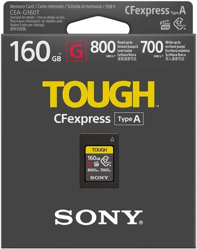 هيكل كاميرا Sony Alpha a7S III بإطار كامل وعدسة رقمية قابلة للتبديل (أسود) - حزمة مع بطاقة ذاكرة CFexpress Type A سعة 160 جيجابايت من Sony (متجددة) in Kuwait