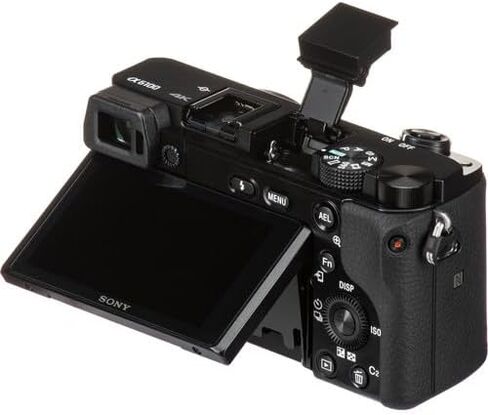 كاميرا سوني a6100 بدون مرآة مع عدسة مقاس 16-50 مم f/3.5-5.6 II (ILCE6100KB) + برنامج تصوير + بطاقة ذاكرة سعة 2 × 64 جيجابايت + بطارية 2 × NP-FW50 + حقيبة كاميرا + شاحن + مجموعة مرشح عدسة + المزيد (متجددة) in Kuwait