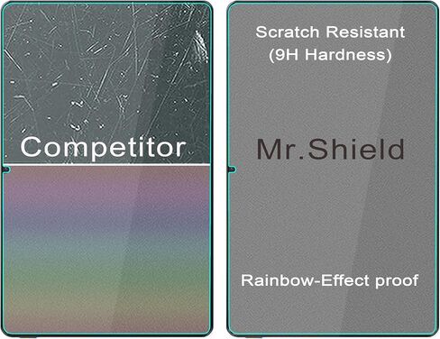 واقي شاشة Mr.Shield متوافق مع UGEE Pad UT2، 10.36 بوصة [زجاج مقسّى] [عبوتان] [زجاج ياباني بصلابة 9H] in Kuwait